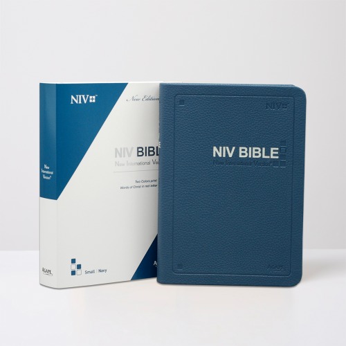 영문 NIV BIBLE 특소 단본 네이비 무지퍼 영어성경