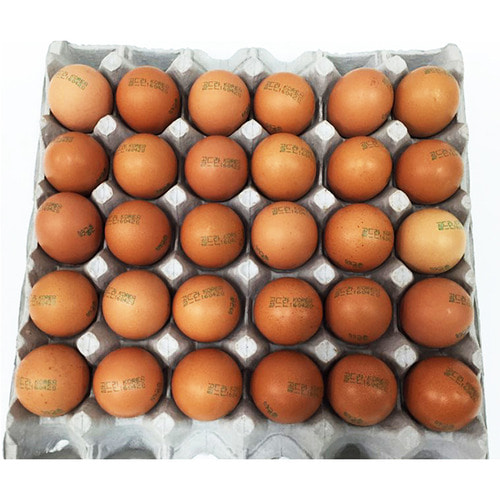 2024년 부활절달걀 구운계란 2판(60구)부활절 계란포장지 꾸미기